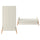 Lit évolutif 70x140 et armoire 2 portes Bellamy Lotta Cachemire