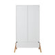 Armoire 2 portes 1 tiroir Bellamy Lotta Blanc