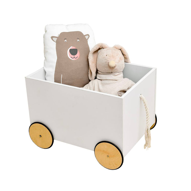 Coffre à jouets Bellamy Lotta Blanc