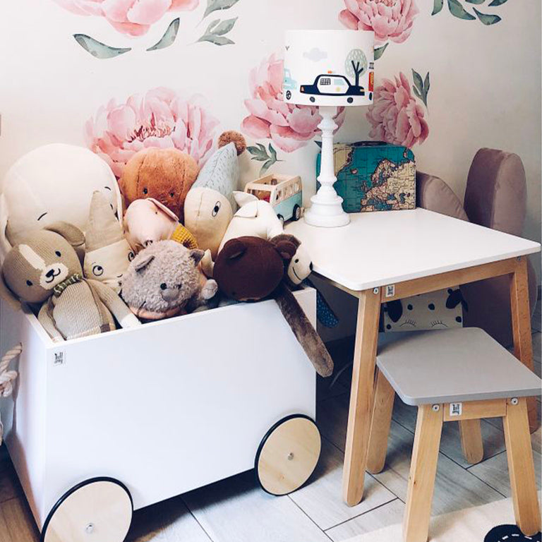 Coffre à jouets Bellamy Lotta Blanc - vue 4
