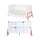 Lit évolutif 70x140 et commode 6 tiroirs Bellamy Lotta Blanc