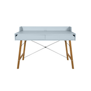 Bureau 2 tiroirs Bellamy Lotta - Bleu