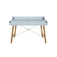 Bureau 2 tiroirs Bellamy Lotta - Bleu