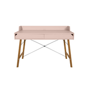 Bureau 2 tiroirs Bellamy Lotta - Rose