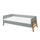Lit 80x160 sommier inclus Bellamy Lotta Gris