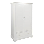 Armoire 2 portes 1 tiroir Bellamy Marylou Blanc
