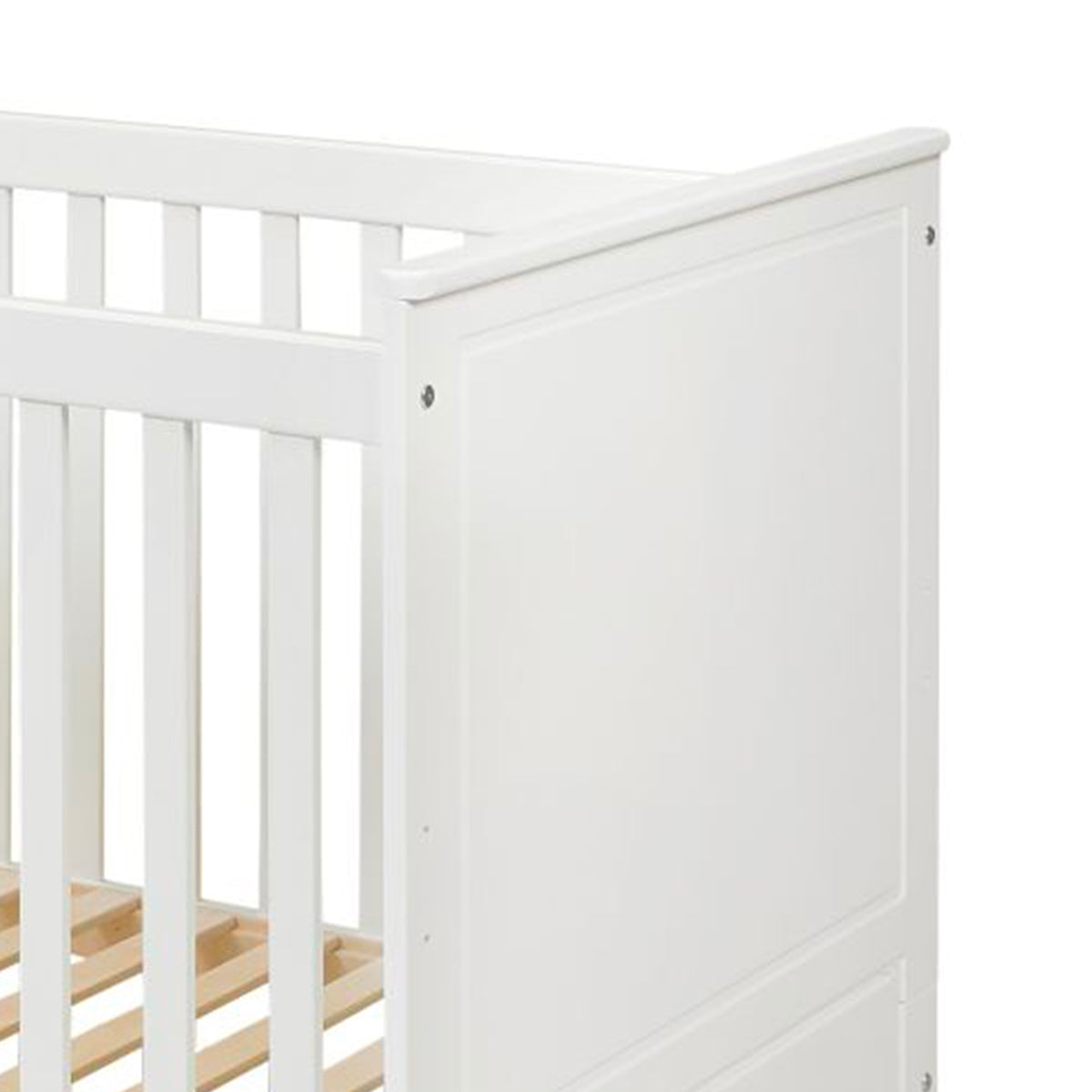Lit bébé 60x120 tiroir inclus Bellamy Marylou Blanc - vue 2