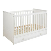 Lit bébé 60x120 tiroir inclus Bellamy Marylou Blanc