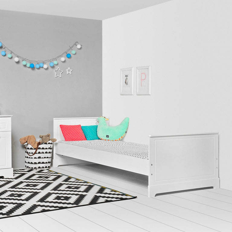 Lit 90x200 Bellamy Marylou Blanc - vue 3