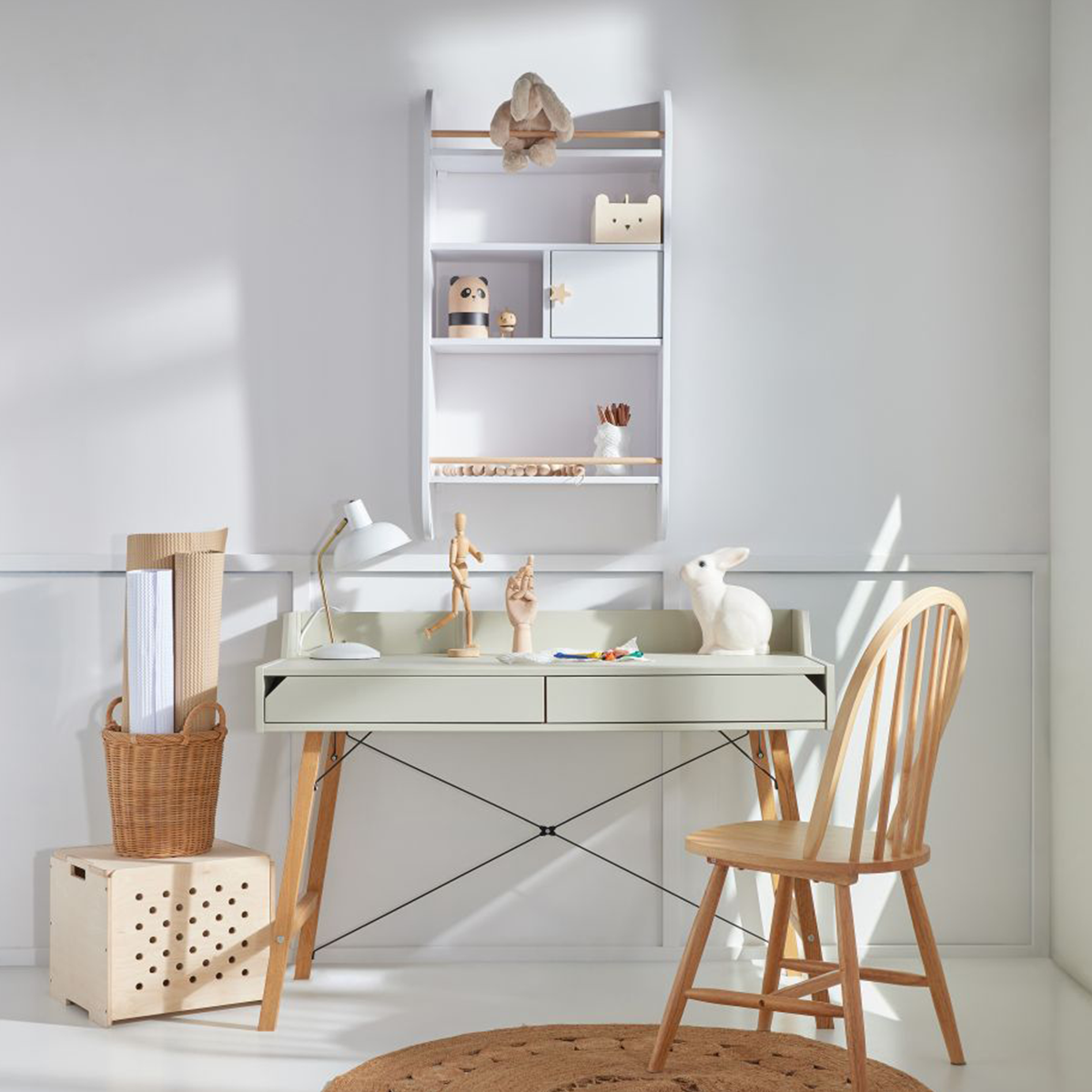 Étagère murale Bellamy Rainbow - Blanc - vue 6