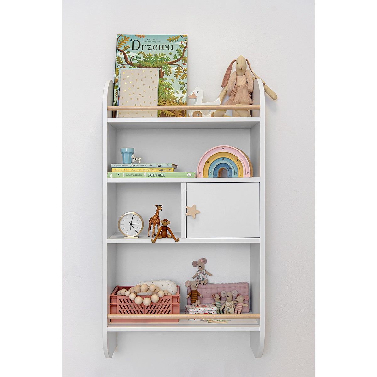 Étagère murale Bellamy Rainbow - Blanc - vue 4