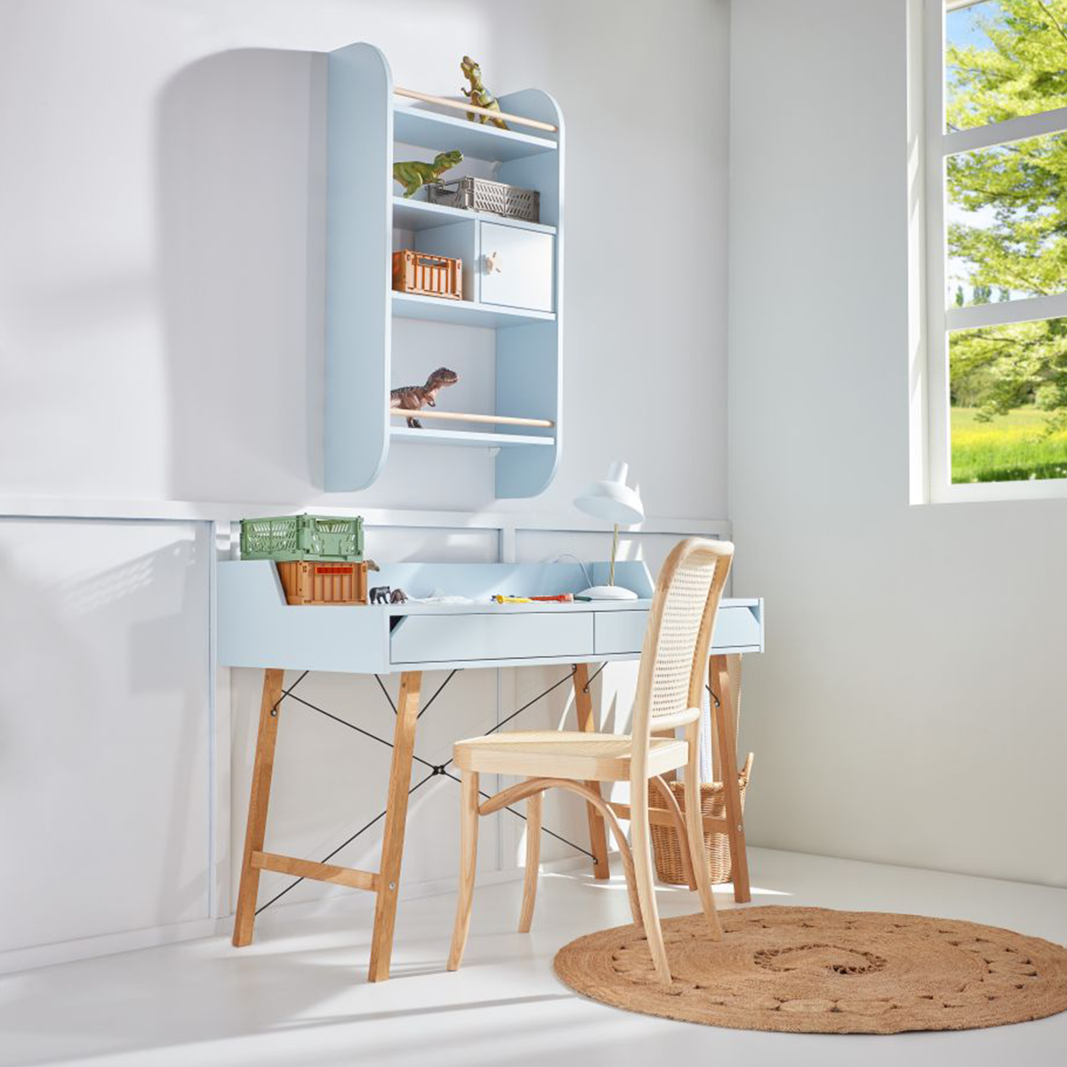 Étagère murale Bellamy Rainbow - Bleu - vue 5