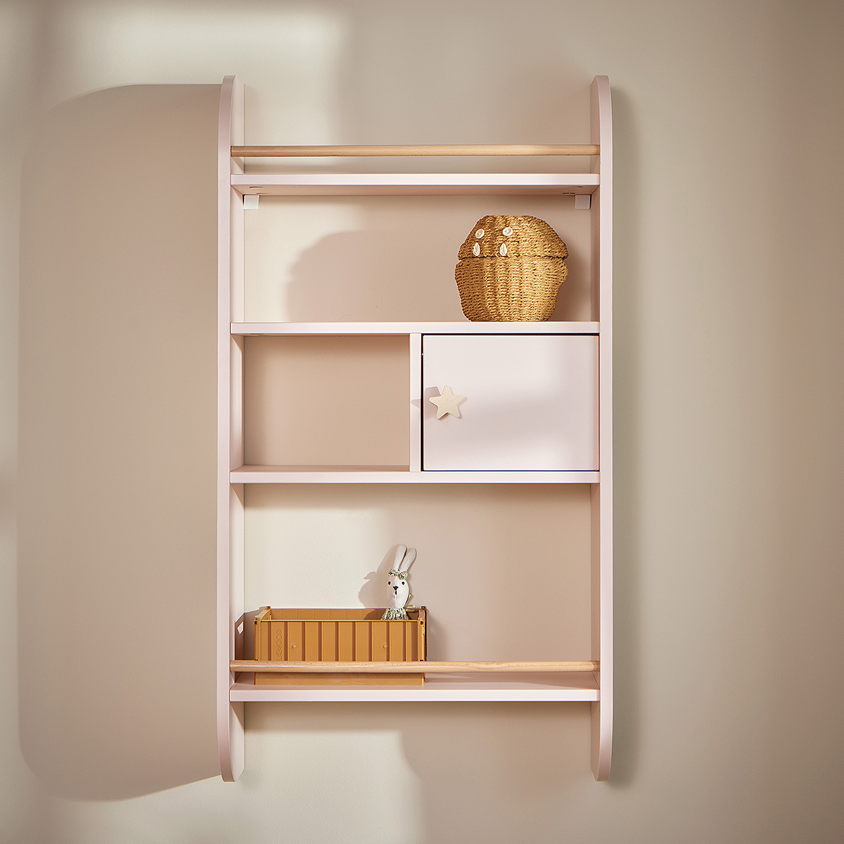 Étagère murale Bellamy Rainbow - Rose - vue 4