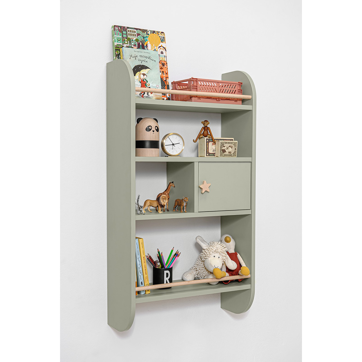 Étagère murale Bellamy Rainbow - Vert - vue 6