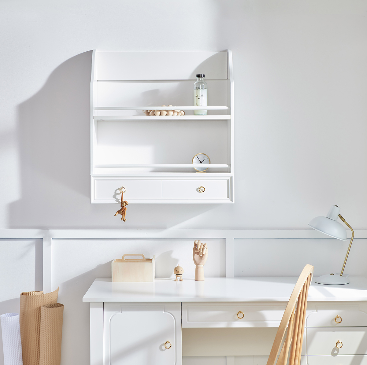 Étagère murale Bellamy Royal - Blanc - vue 3