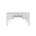 Bureau 4 tiroirs 1 porte Bellamy Royal - Blanc