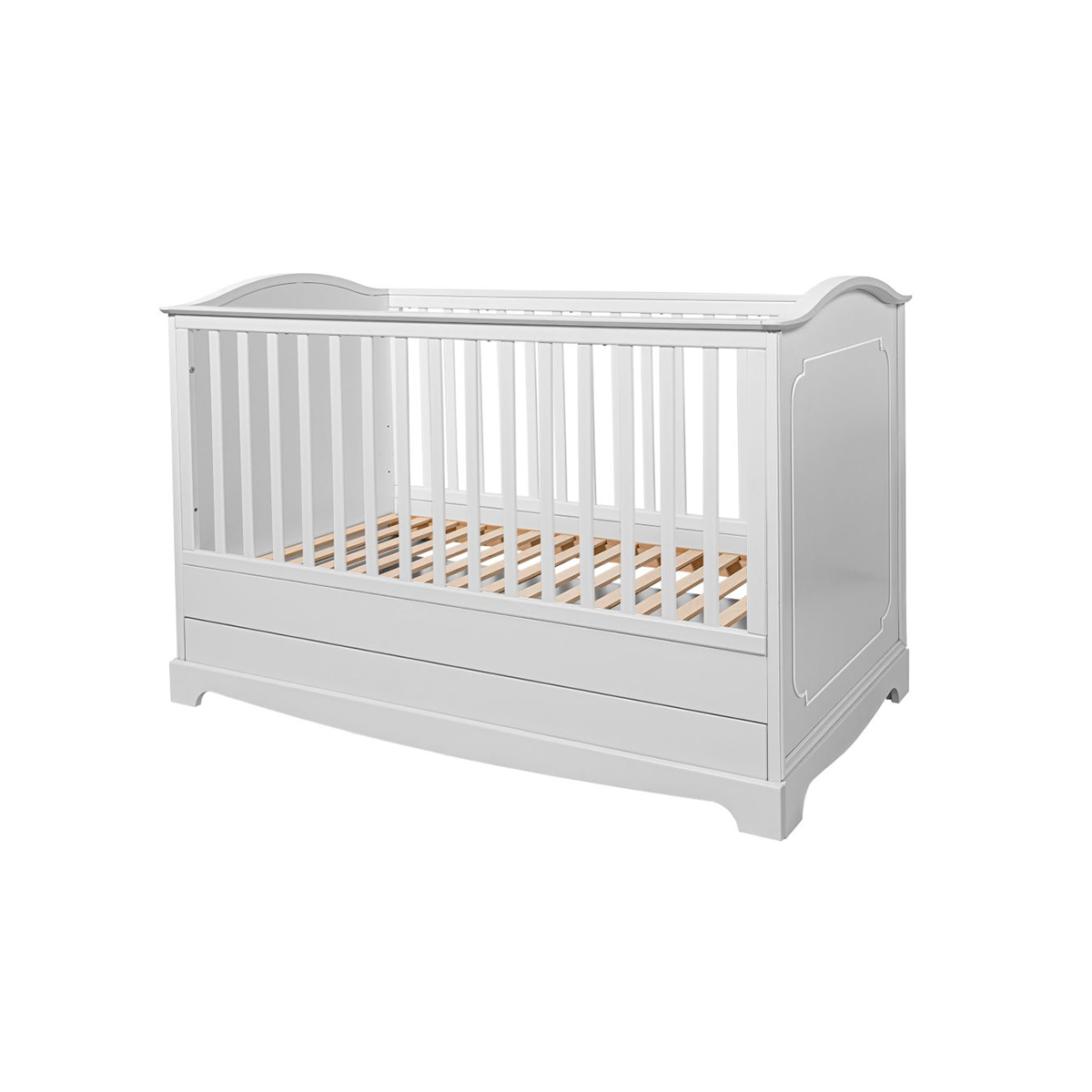 Lit évolutif 70x140 Bellamy Royal - Blanc - vue 7