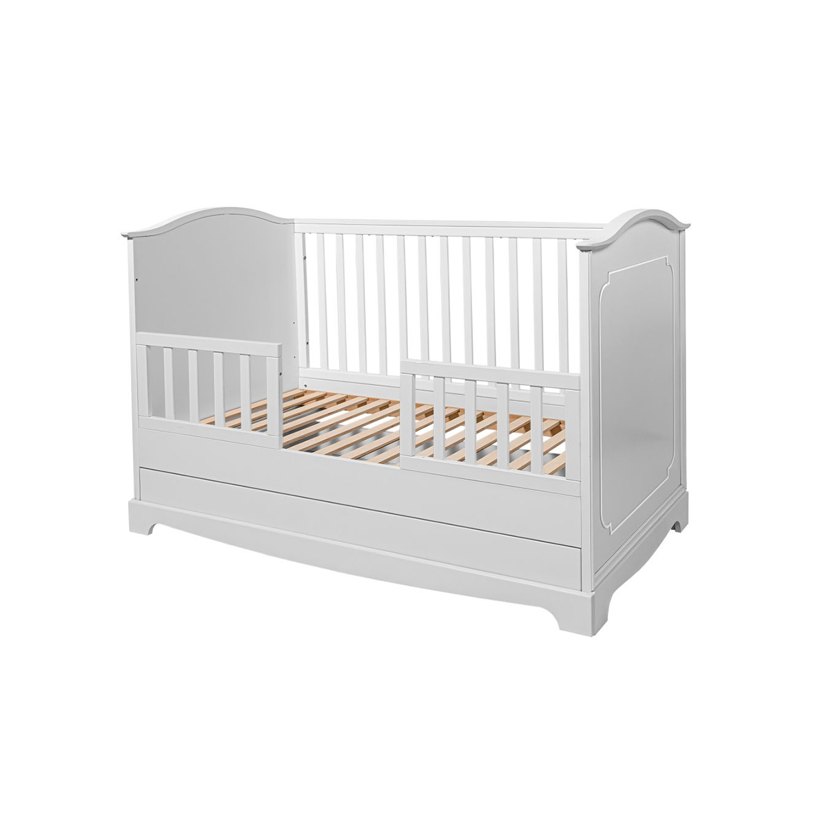 Lit évolutif 70x140 Bellamy Royal - Blanc - vue 9