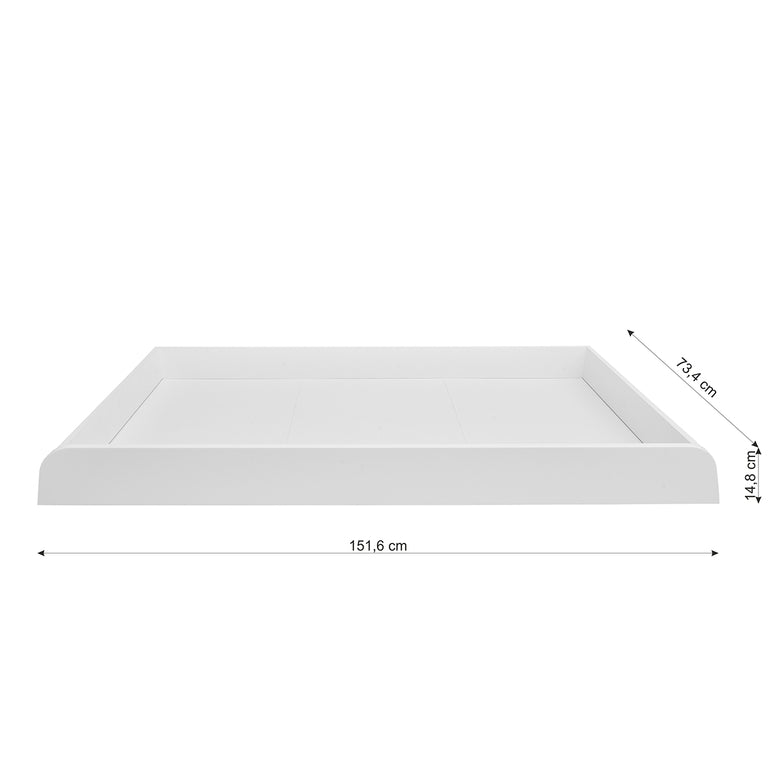 Tiroir de lit 70x150 Bellamy UP Blanc - vue 2