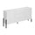 Buffet long 2 portes 3 tiroirs Bérénice Blanc