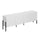 Meuble TV 4 portes 200 cm Bérénice Blanc