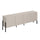 Meuble TV 4 portes 200 cm Bérénice Cachemire