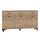 Buffet 3 portes 3 tiroirs LED inclus Ruben Bois