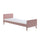 Lit 90x200 Sommier Inclus Vipack Billy - Terra Rose