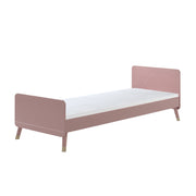Lit 90x200 Sommier Inclus Vipack Billy - Terra Rose