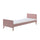 Lit 90x200 Sommier Inclus Vipack Billy - Terra Rose