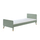 Lit 90x200 Sommier Inclus Vipack Billy - Vert Olive