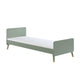 Lit 90x200 Sommier Inclus Vipack Billy - Vert Olive