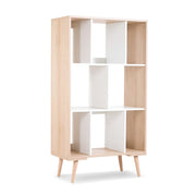 Bibilothèque LittleSky by Klups Sofie Hêtre et Blanc