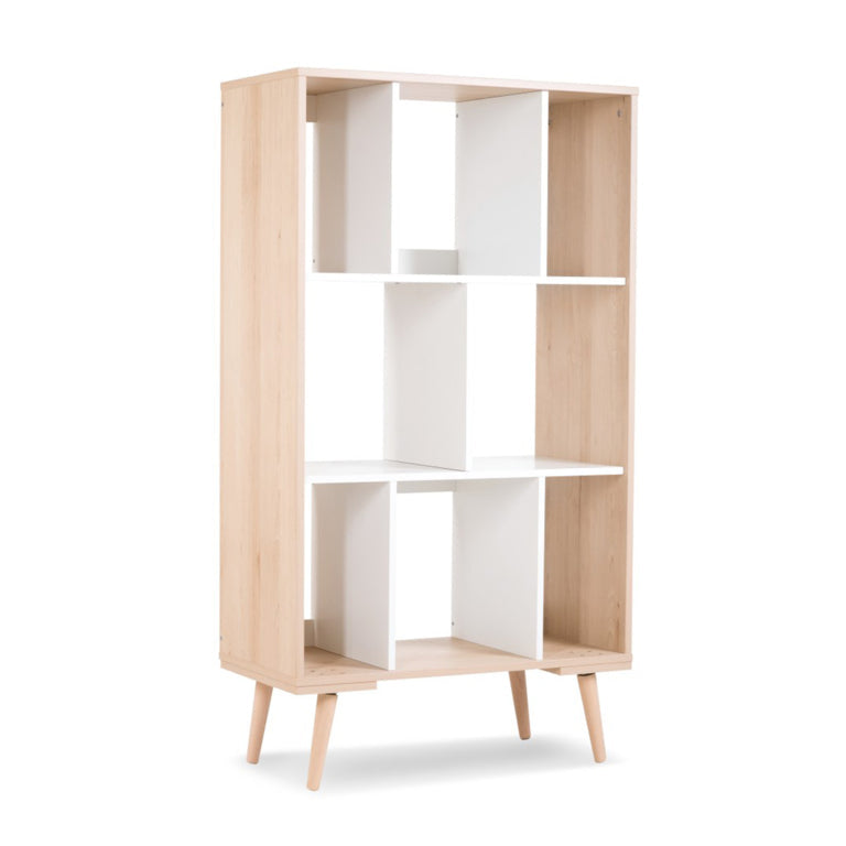 Bibilothèque LittleSky by Klups Sofie Hêtre et Blanc