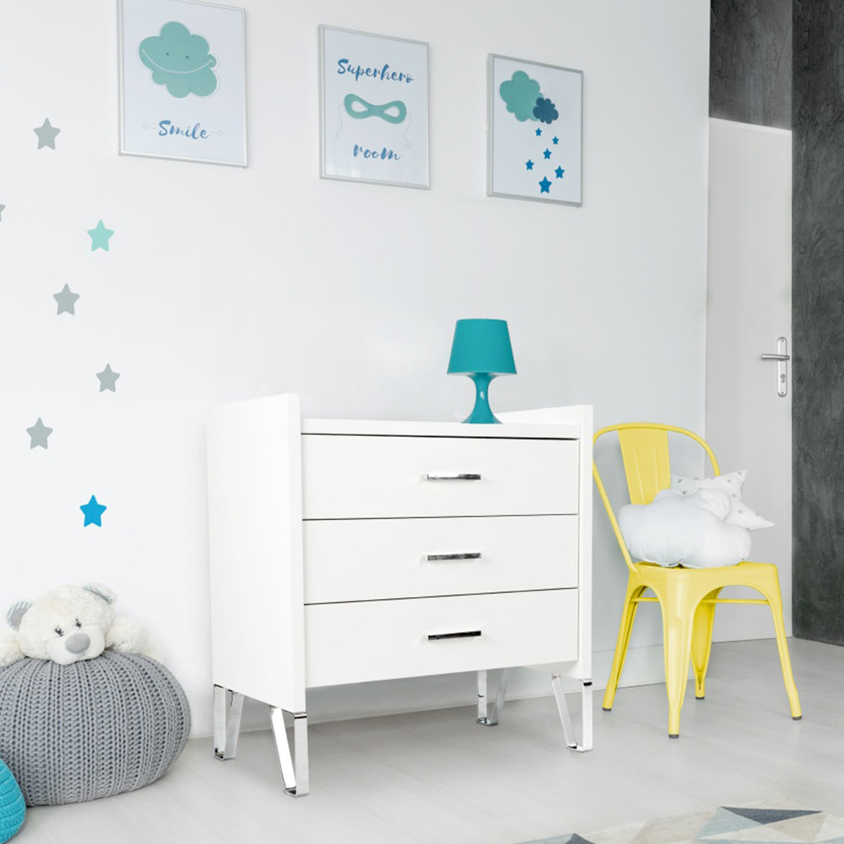 Commode LittleSky by Klups Blanka Blanc - vue 2
