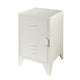 Chevet 1 porte Vipack Bronxx Blanc mat