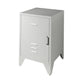 Chevet 1 porte Vipack Bronxx Gris mat