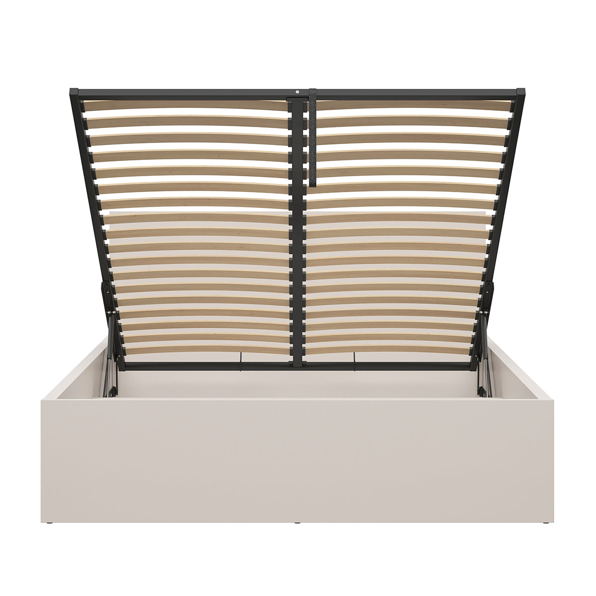 Lit coffre 160x200 sommier inclus Edwin Cachemire - vue 2