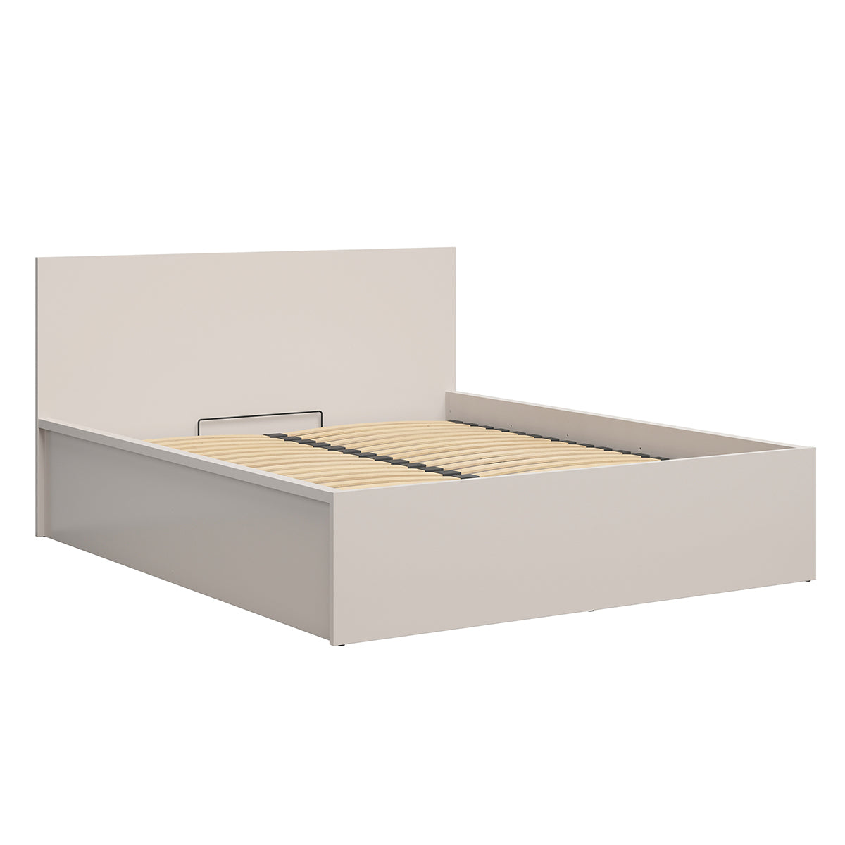 Lit coffre 160x200 sommier inclus Edwin Cachemire - vue 3