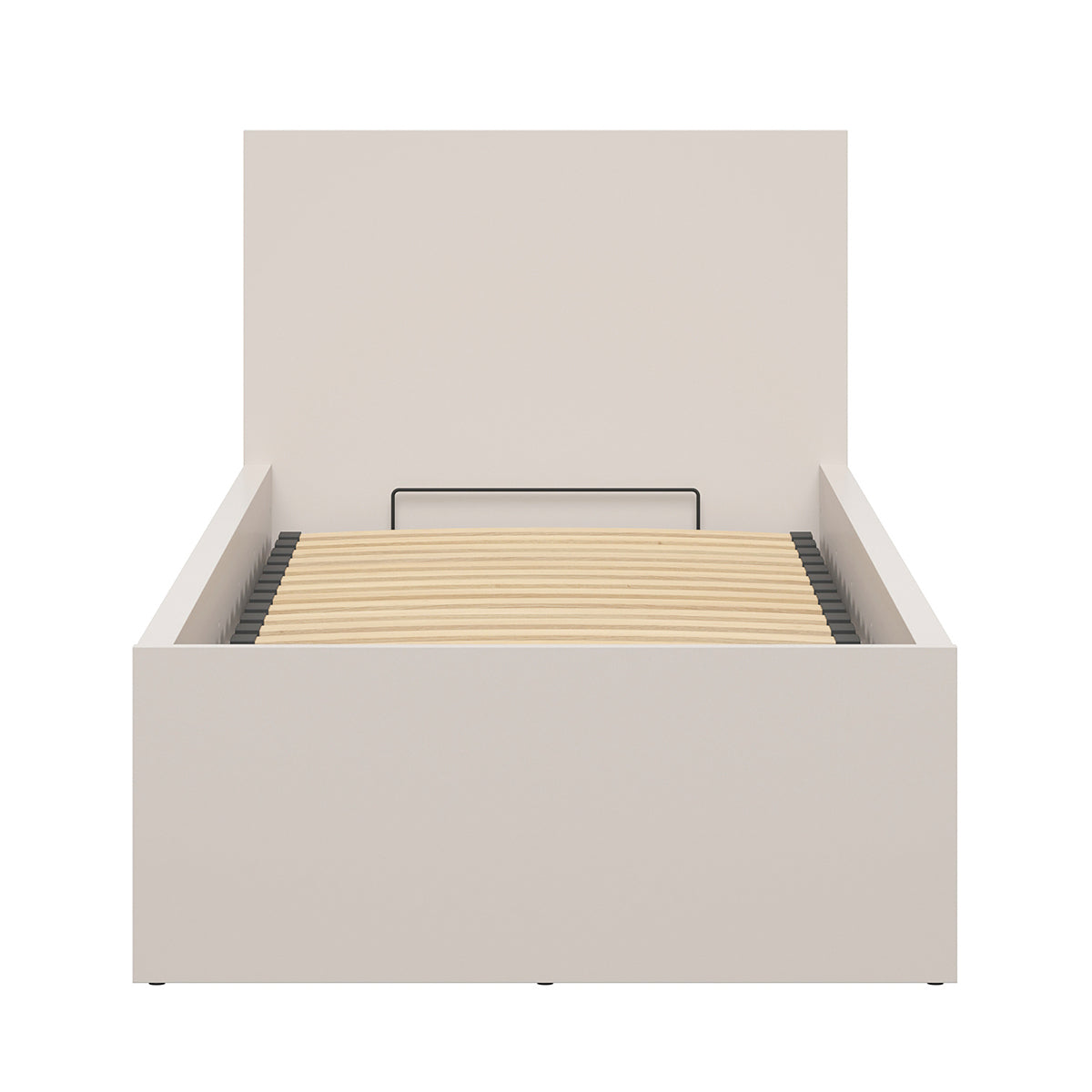 Lit coffre 90x200 sommier inclus Edwin Cachemire - vue 4