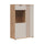 Vaisselier bas 2 portes Ezra Cachemire et Bois