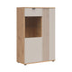 Vaisselier bas 2 portes Ezra Cachemire et Bois