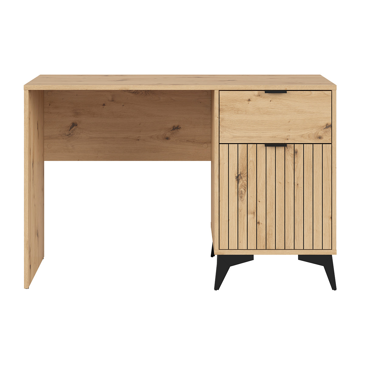Bureau 1 porte 1 tiroir Mao Bois - vue 2