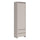 Armoire colonne 1 porte 2 tiroirs Soren Cachemire