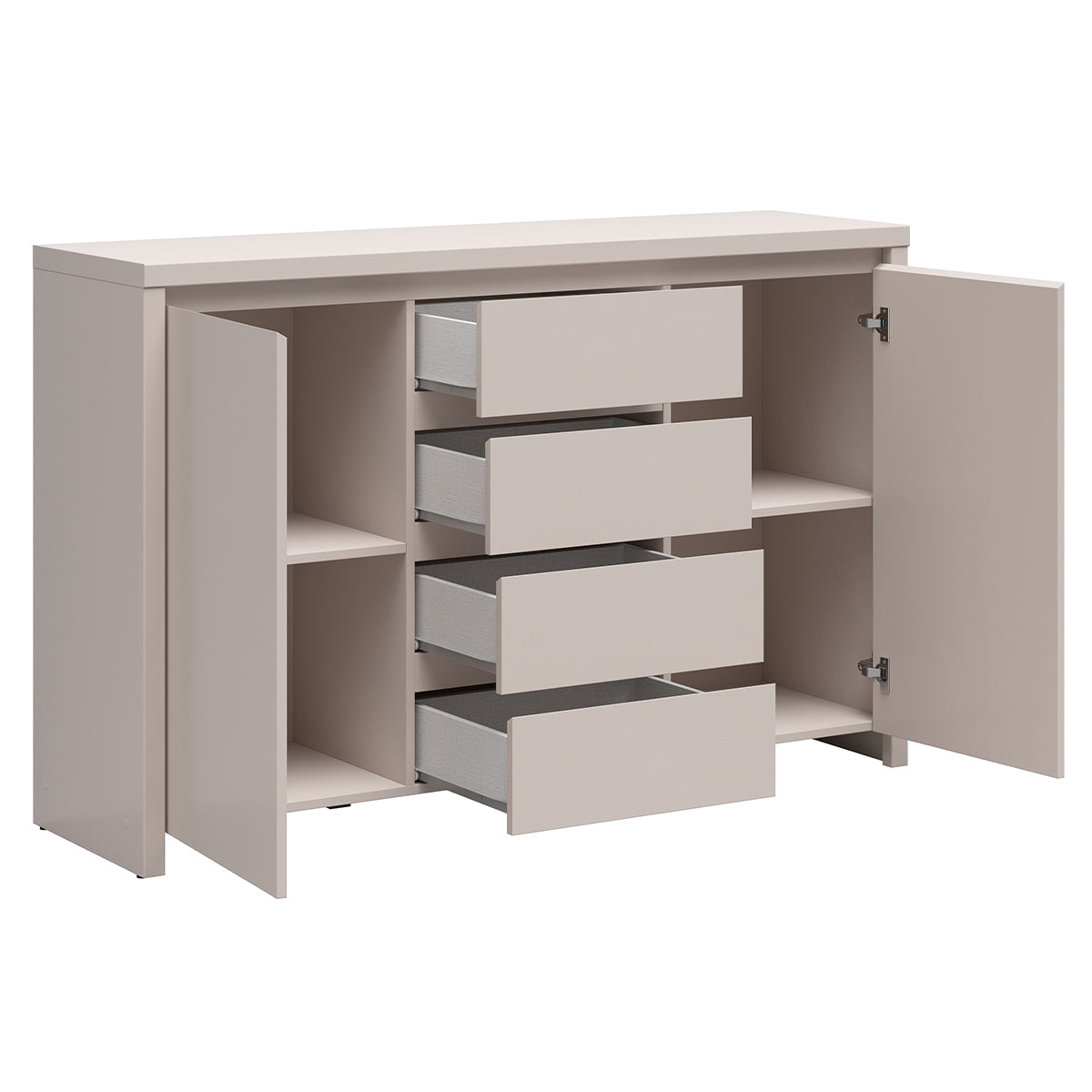 Buffet 2 portes 4 tiroirs Soren Cachemire - vue 3