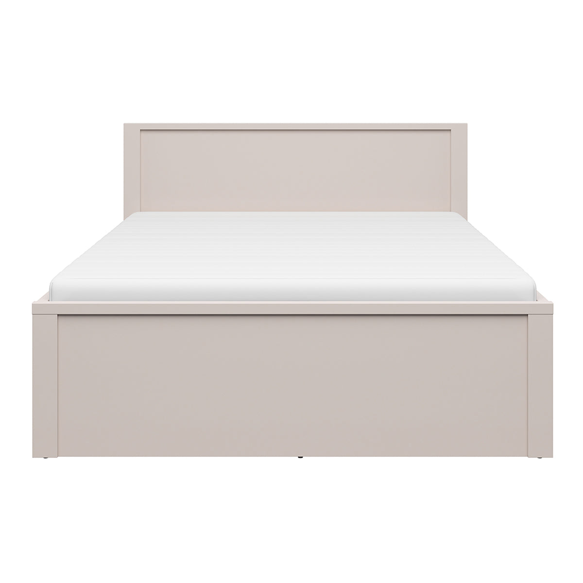 Lit 160x200 sommier et tiroirs inclus Soren Cachemire - vue 3