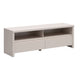Meuble TV 2 tiroirs 2 niches 143 cm Soren Cachemire