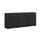 Buffet 3 portes 3 tiroirs Lilia Noir