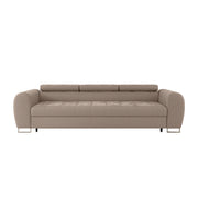 Canapé convertible 3 places Eden Taupe