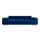 Canapé convertible 3 places Wilson velours Bleu
